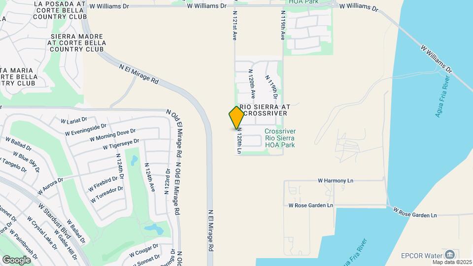21550 N 120th Ln Map and Location Details