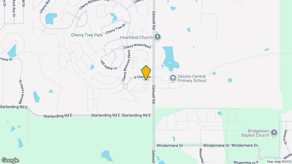 2952 N Hartland Dr Map and Location Details