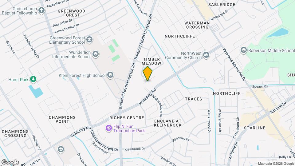 12402 Grossmount Dr Mapa y Detalles de la Ubicación