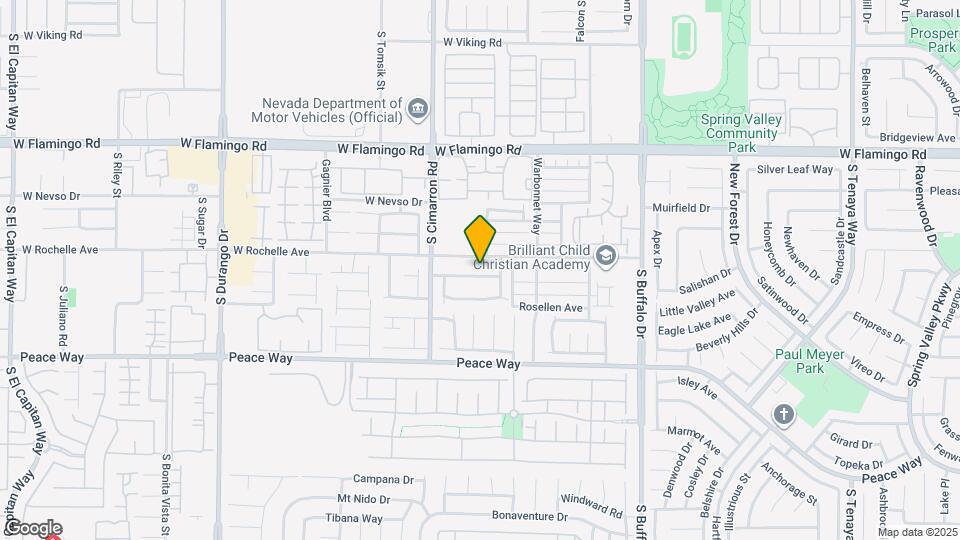 8110 Sundown Vista Ave Mapa y Detalles de la Ubicación