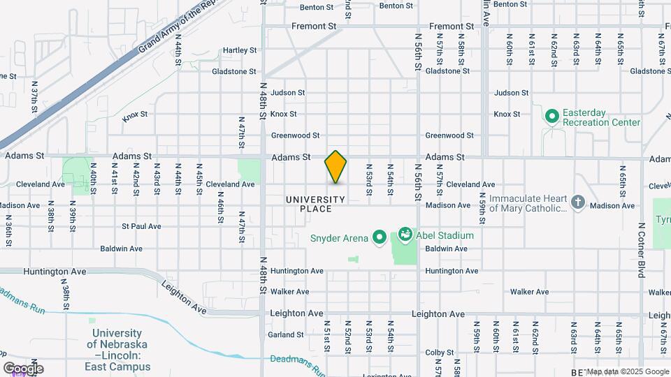 5121 Cleveland Ave Mapa y Detalles de la Ubicación