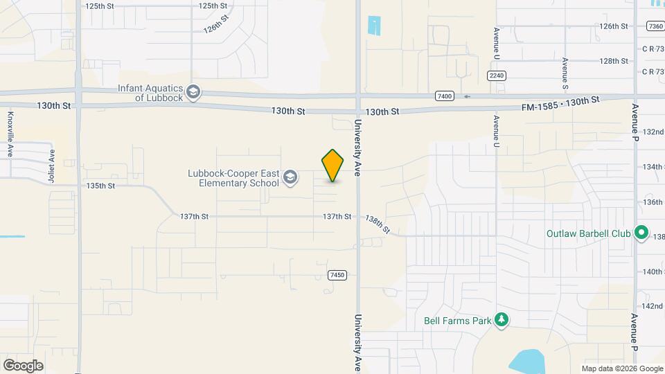 2607 135th St Map and Location Details