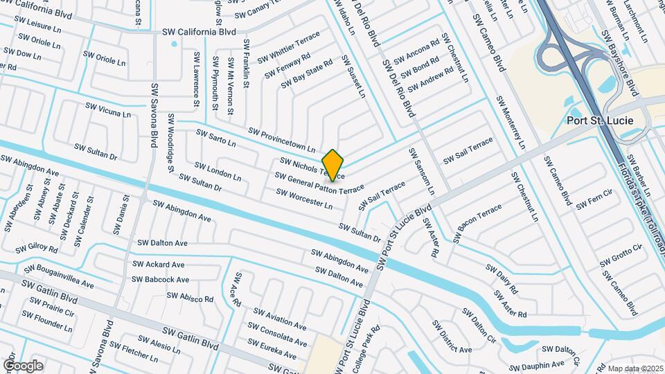 881 SW General Patton Terrace Map and Location Details