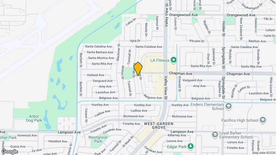 12041 Bailey St, Unit Apartment #4 Map and Location Details