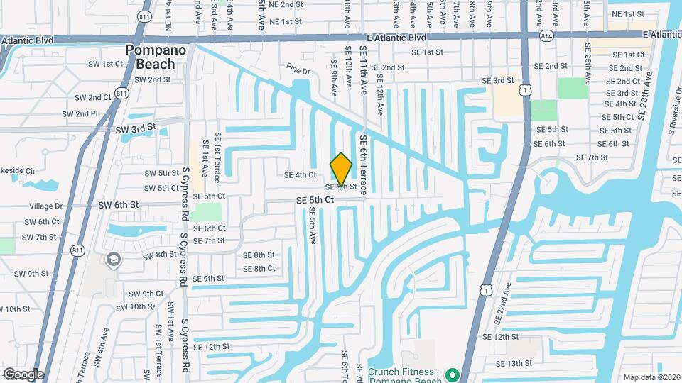 580 SE 5th St Map and Location Details