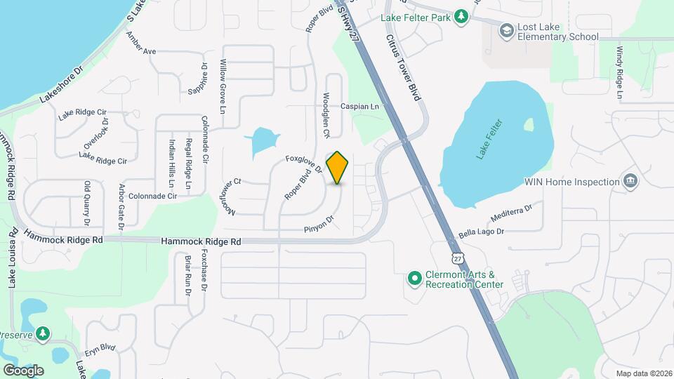 13345 Pinyon Dr Map and Location Details