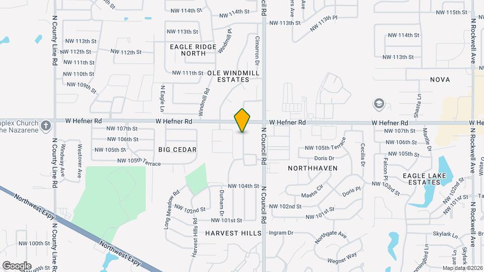 10719 Lawson Pl Rd Map and Location Details