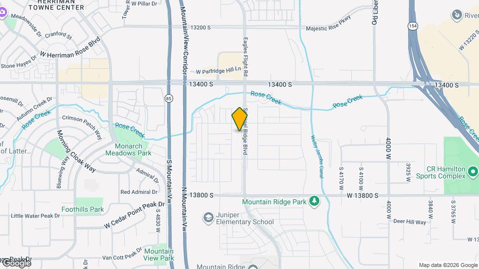 13586 S Watts Ln, Unit 13586 S Watts Ln (BASEMENT) Map and Location Details