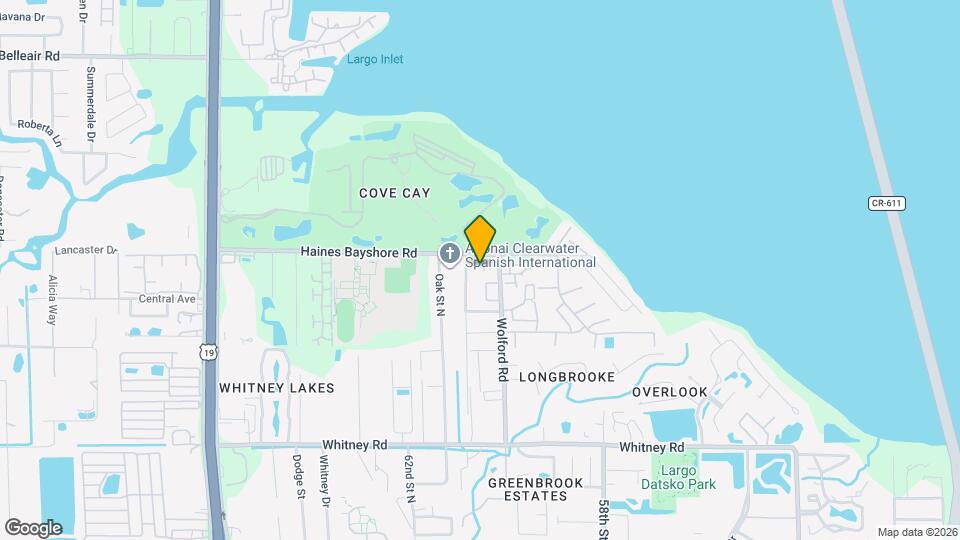 1812 Bayshore Way Map and Location Details