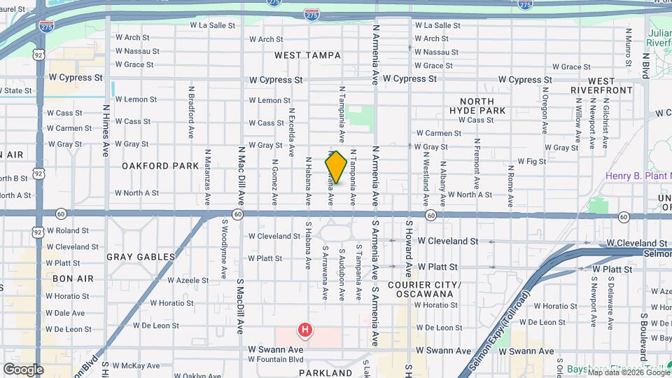 2511 W North A St Map and Location Details