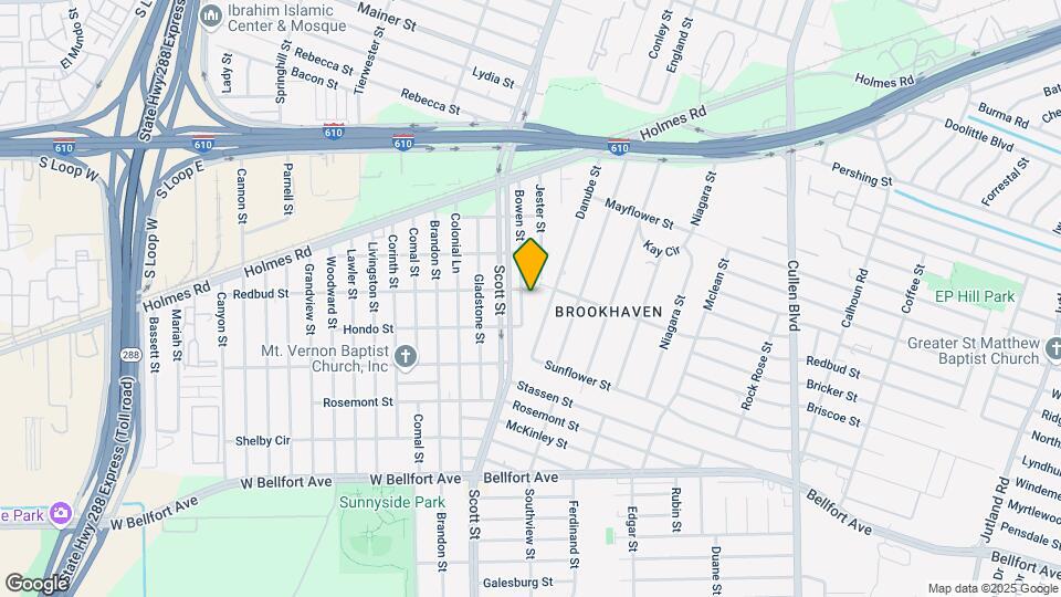 8005 Bowen St Map and Location Details