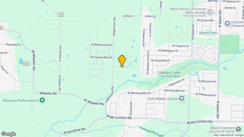 2590 N Snowball Dr Map and Location Details