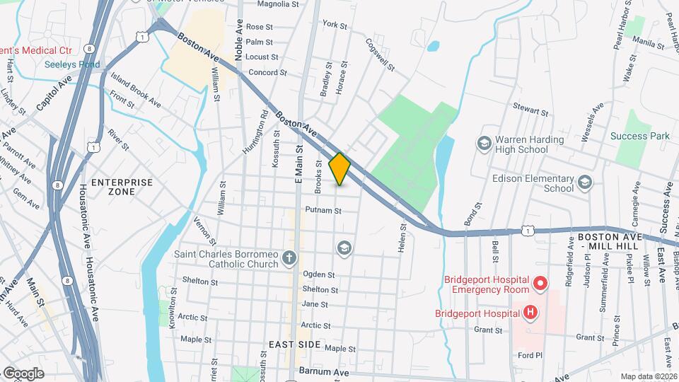 276 Orchard St Map and Location Details