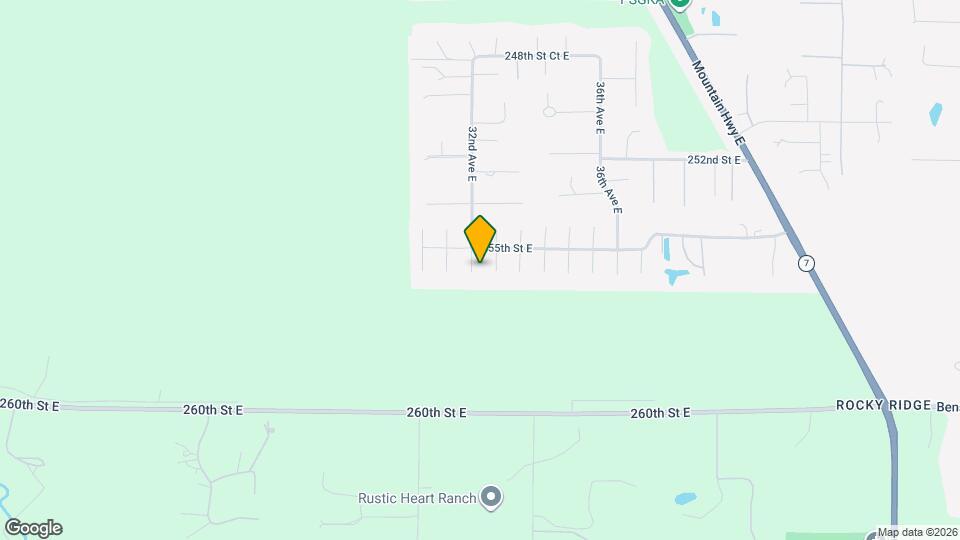 25509 32nd Ave E Mapa y Detalles de la Ubicación