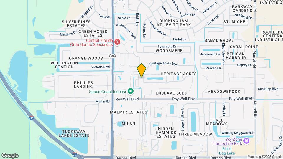 1357 Heritage Acres Blvd Mapa y Detalles de la Ubicación