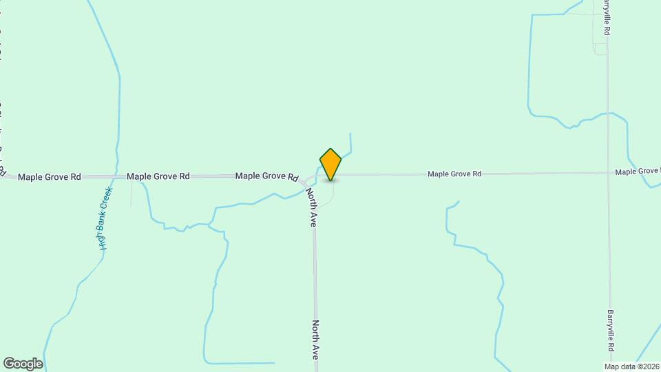 5050 Maple Grove Rd Map and Location Details