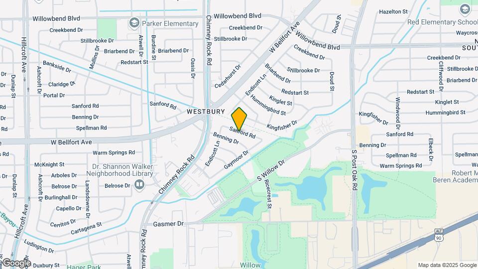 5215 Sanford Rd Map and Location Details