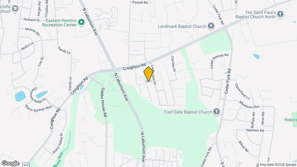 3850 Dominion Townes Cir Map and Location Details