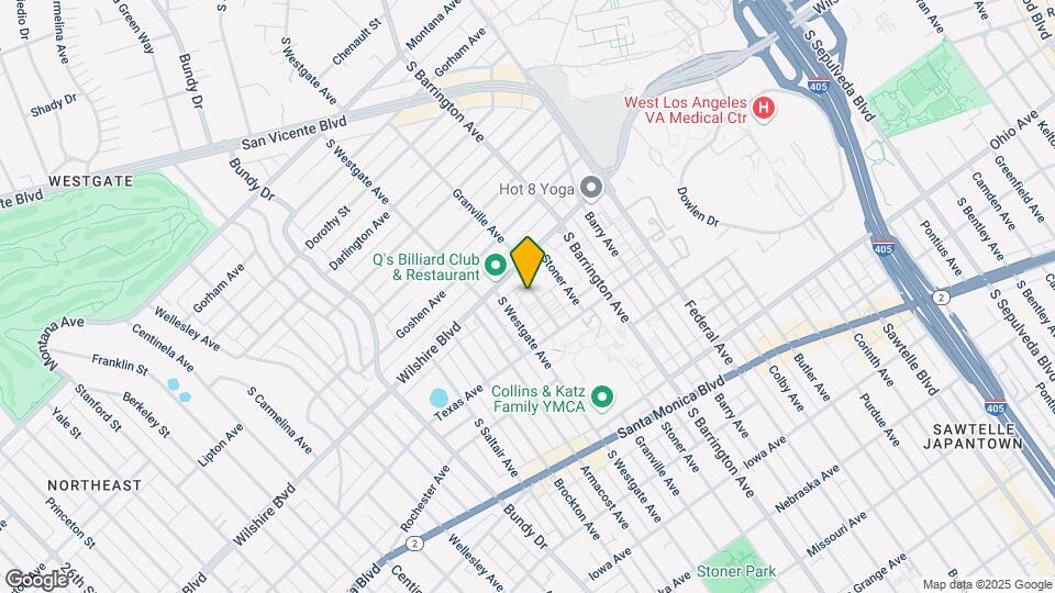 1227 Granville Ave-Unit -Apt 104 Map and Location Details