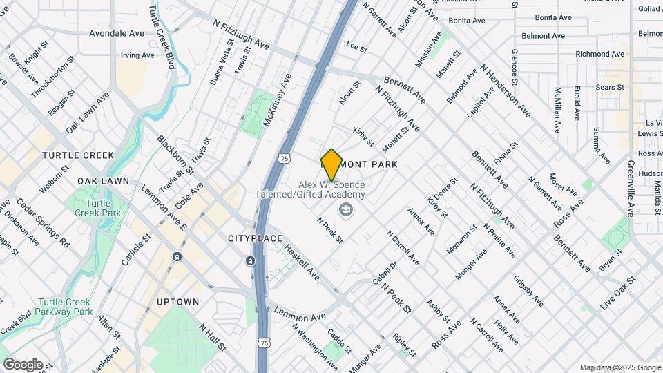 4410 Atoka St Map and Location Details