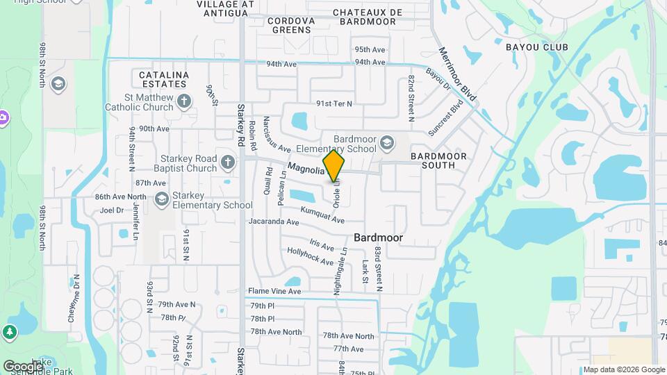 8636 Oriole Ln Map and Location Details