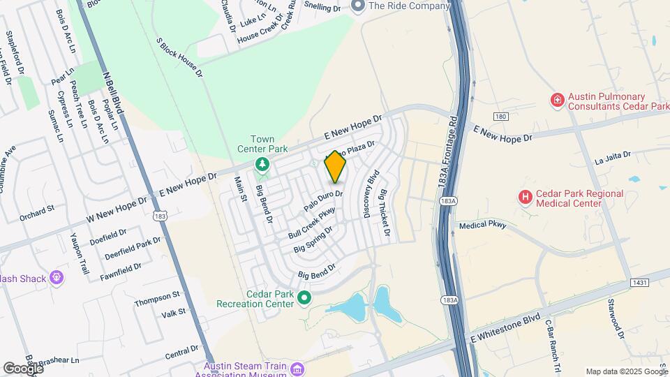 1702 Sand Hills Dr Map and Location Details