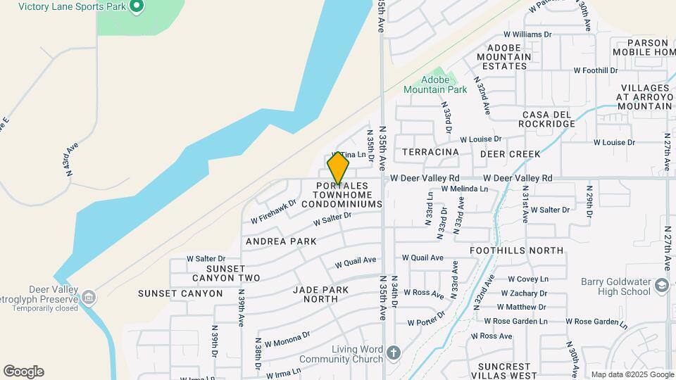 21655 N 36th Ave Mapa y Detalles de la Ubicación