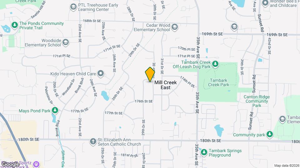 17410 30th Dr SE Map and Location Details