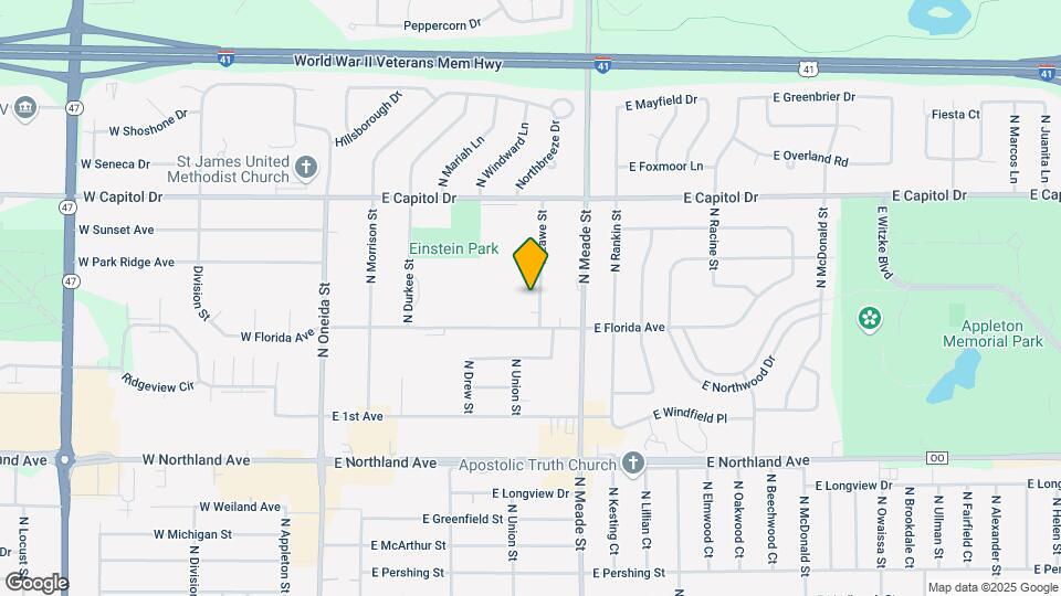3113 N Lawe St Map and Location Details