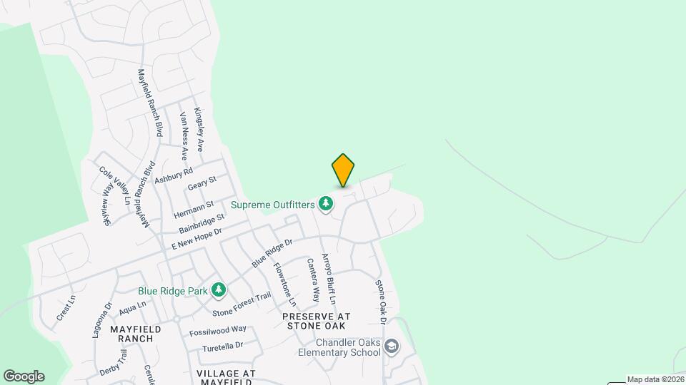 4125 Pebble Ridge Cove Map and Location Details