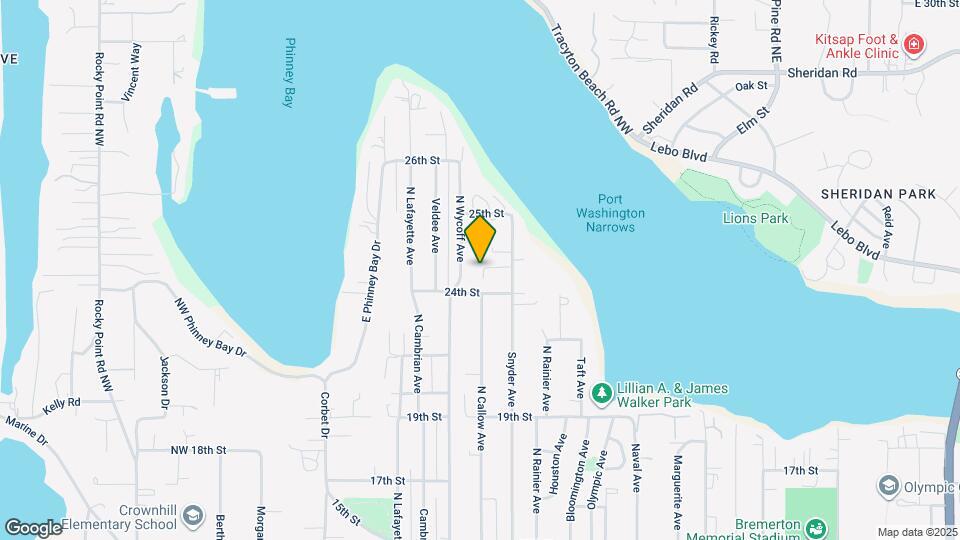 2417 Snyder Ave, Unit D Map and Location Details