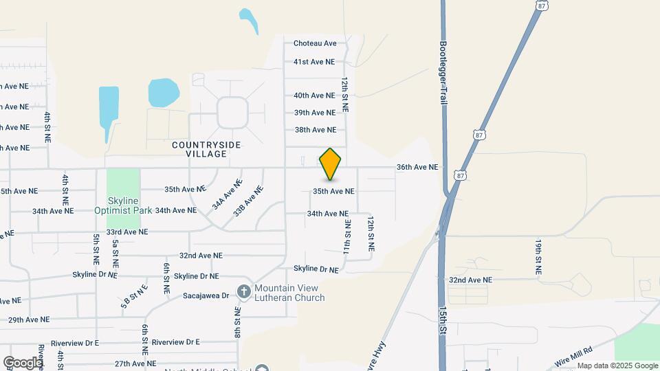 1013 35th Ave NE Mapa y Detalles de la Ubicación