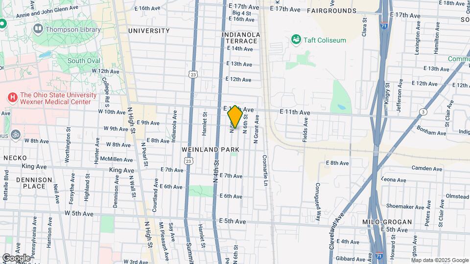 1442-1446 N 5th St Mapa y Detalles de la Ubicación