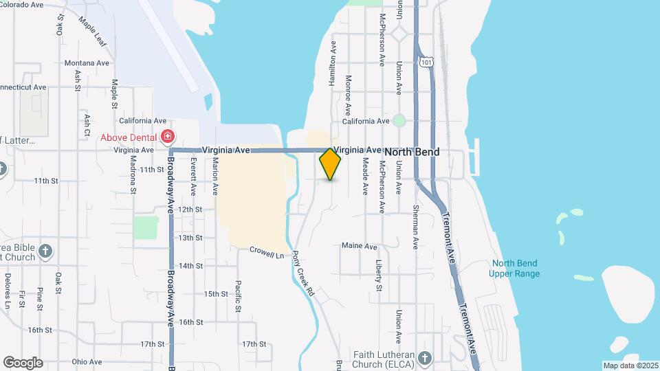 2112 Hamilton Ave Mapa y Detalles de la Ubicación