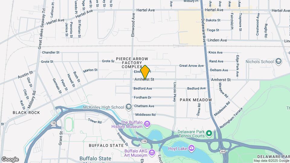 745 Amherst St, Unit North Buffalo Amherst st Map and Location Details