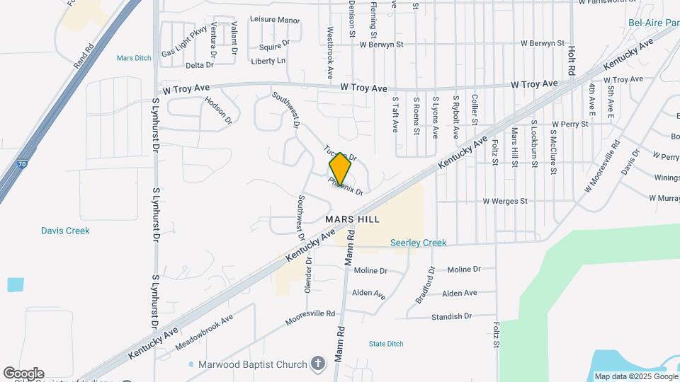 4509 Phoenix Dr Map and Location Details