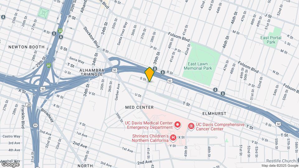 1909 39th St Map and Location Details