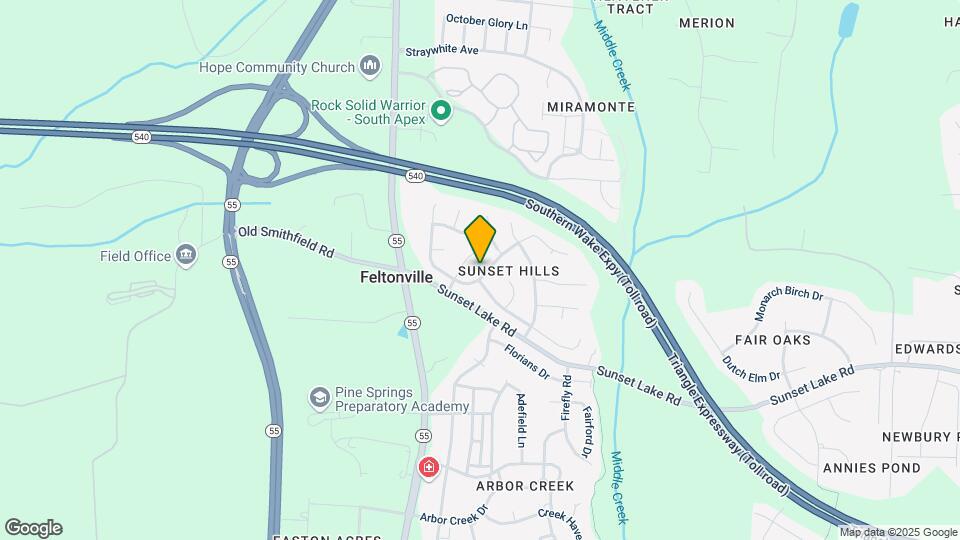 203 Thorncrest Dr Map and Location Details