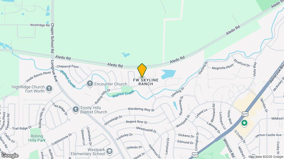 9801 Brazoria Trail Map and Location Details