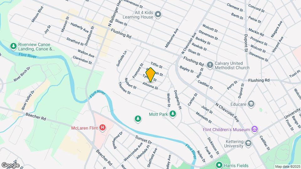 2516 Altoona St Map and Location Details