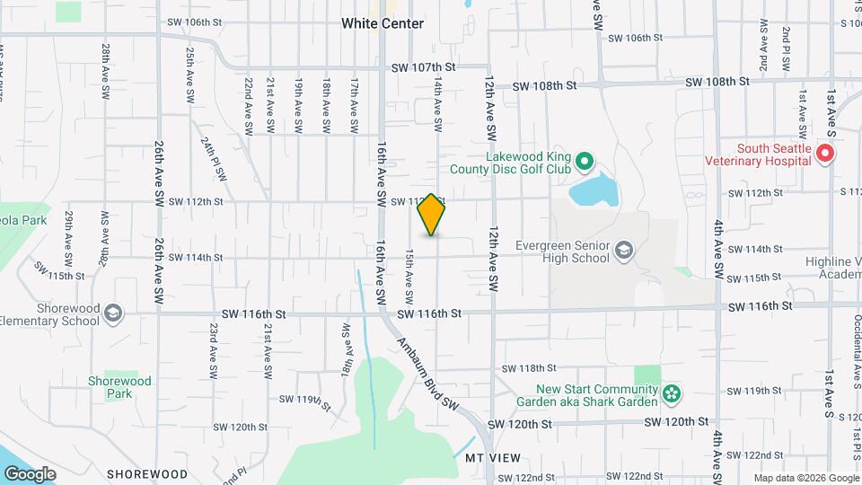 11303 14th Ave SW Map and Location Details