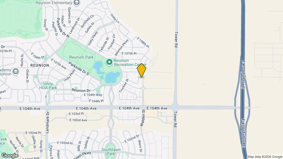 10550 Waco St Map and Location Details