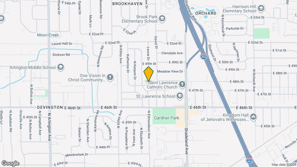 4817 Leone Dr Map and Location Details