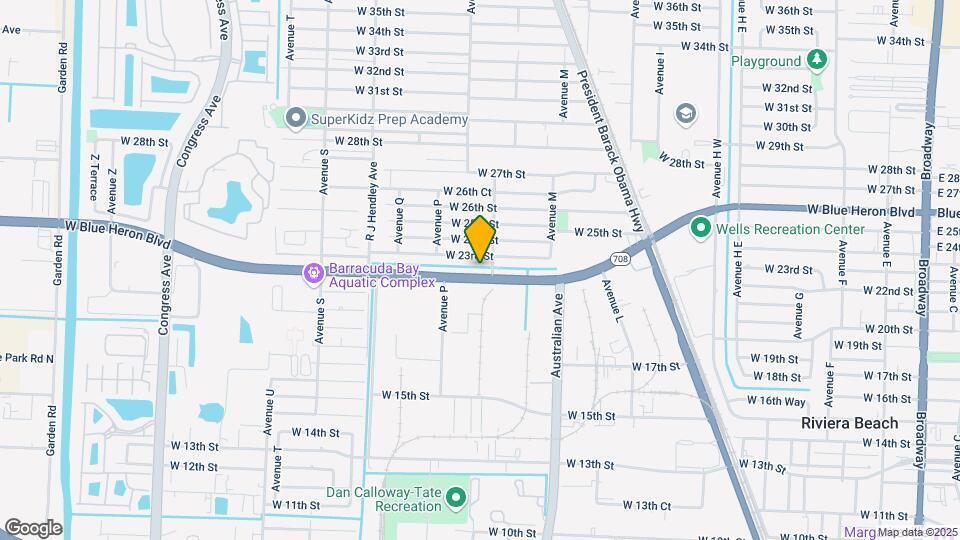 1212 Blue Heron Blvd Map and Location Details