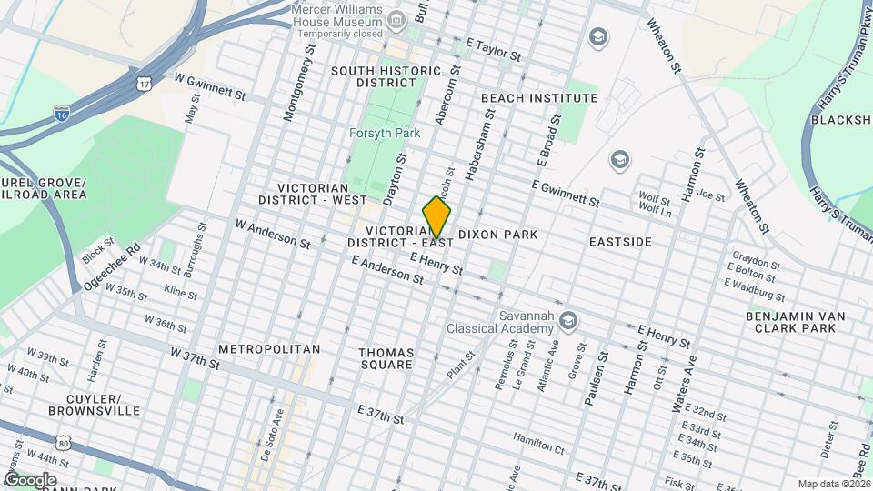 311 E Duffy St Map and Location Details