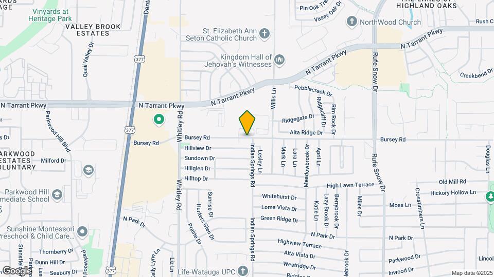 2804 Bursera Ln Map and Location Details