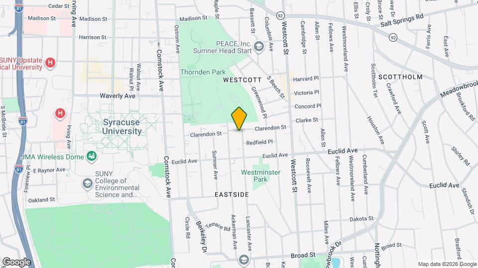 702 Lancaster Ave Map and Location Details