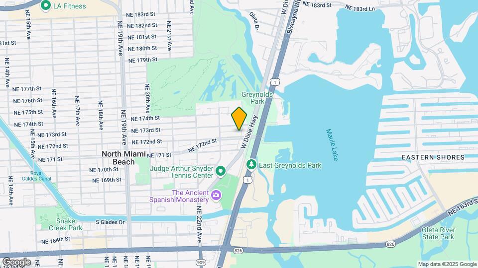 2393 NE 172nd St Map and Location Details