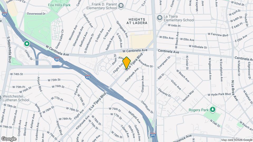 7032 La Tijera Blvd Mapa y Detalles de la Ubicación