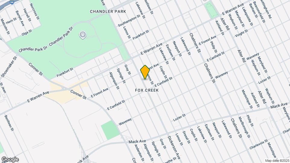 4654 Dickerson Ave Map and Location Details